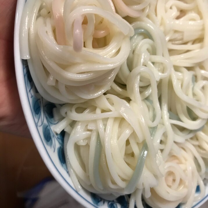 見た目がいい ひやむぎの上手な盛り付け方 レシピ 作り方 By Rママ 楽天レシピ